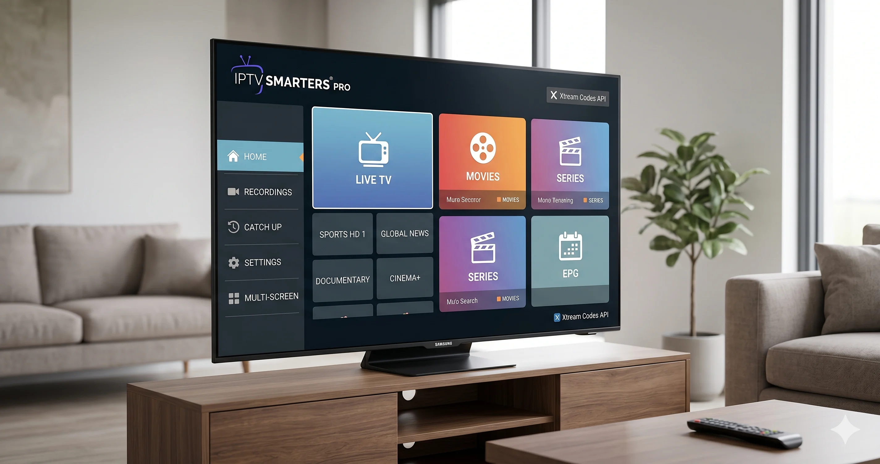 IPTV Smarters on Samsung Smart TV — Tizen OS Setup