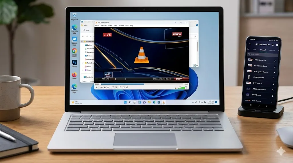 IPTV on Windows PC & Laptops — Desktop Streaming Guide