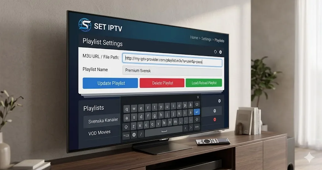 SET IPTV — Modern Smart TV Streaming Application